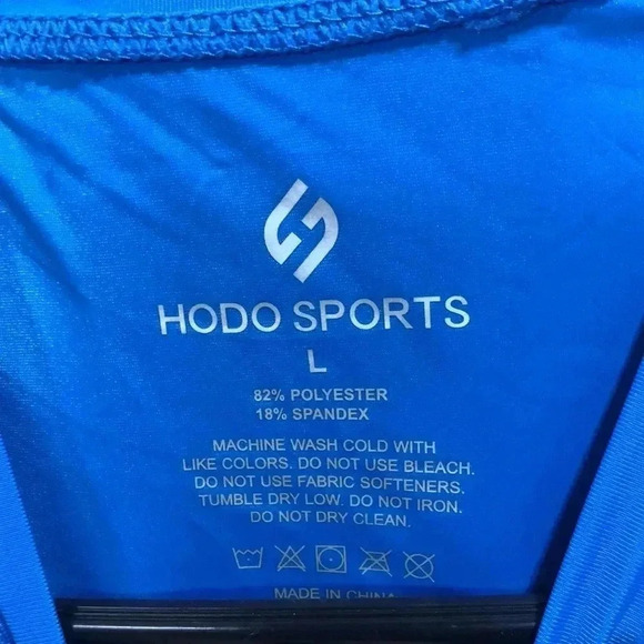 HODO Sports Ultraviolet Sun protection factor 50+ long sleeve athletic top - Picture 6 of 8